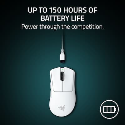 Razer DeathAdder V4 Pro Lightweight Optical Gaming Mouse with 150 Razer DeathAdder V4 Pro Lightweight Optical Gaming Mouse with 150