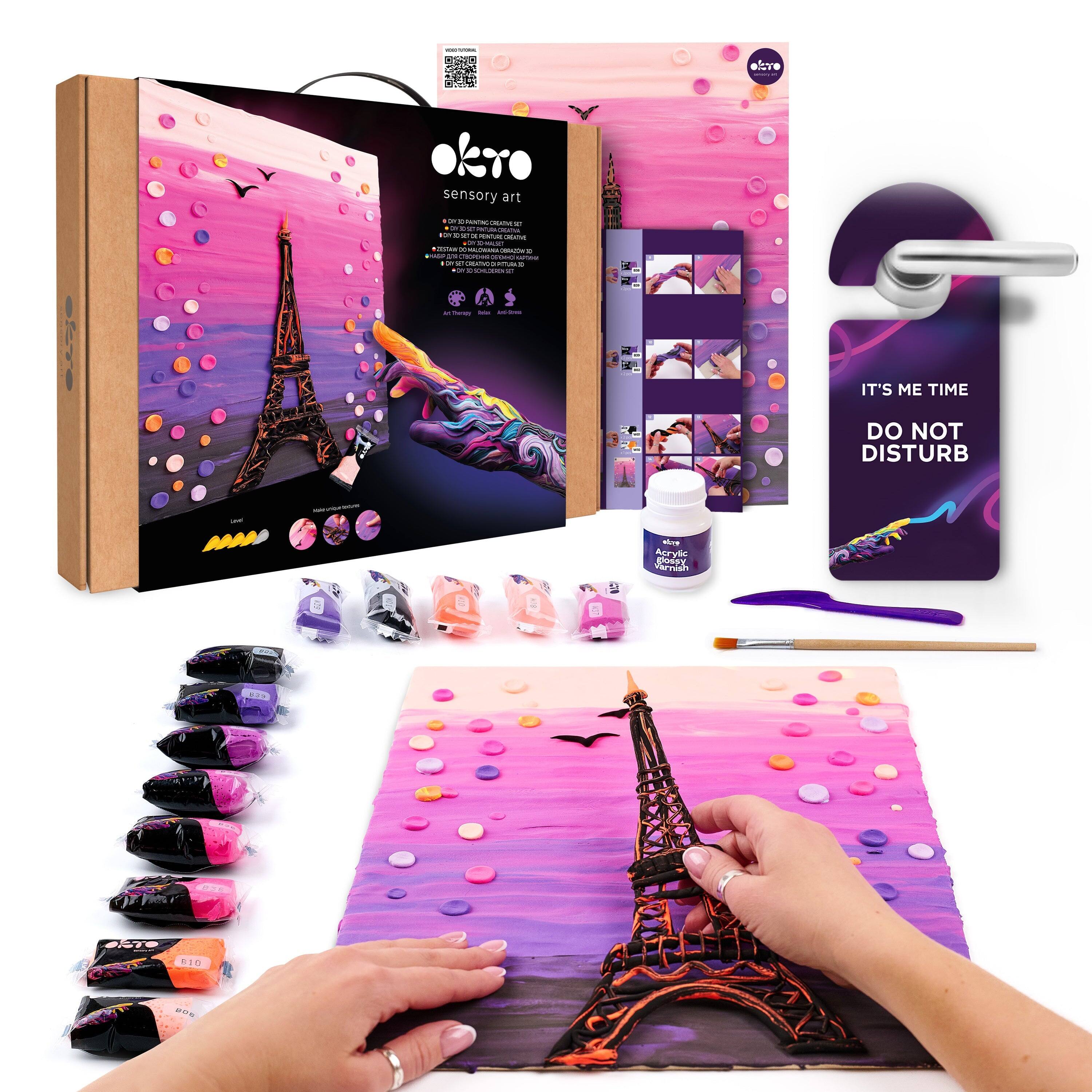 sensory art

IT'S ME TIME
DO NOT DISTURB

Acrylic Varnish

Acrylic Paint

Art Therapy, Make, Share