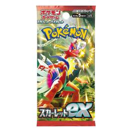 Pokémon - TCG SV1S Scarlet & Violet Scarlet EX Booster Pack (Japanese Version)