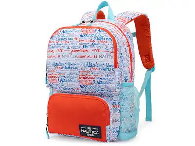Nautica Kids Backpack for School | Graffiti | 16" Tall Nautica Kids Backpack for School | Graffiti | 16" Tall