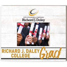Jardine - Richard J Daley College Bulldogs 11'' x 13'' Grad Picture Frame - White