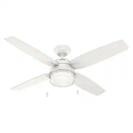 Hunter - Fan Ocala 52 in. Bronze White LED Indoor and Outdoor Ceiling Fan