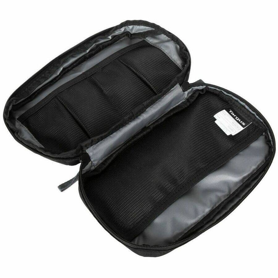 Alt View 5. Targus - Targus TXZ028GL Carrying Case (Pouch) Accessories - Black - Water Resistant - 5.5" Height x 9.1" Width x 2.2" Depth - Black.