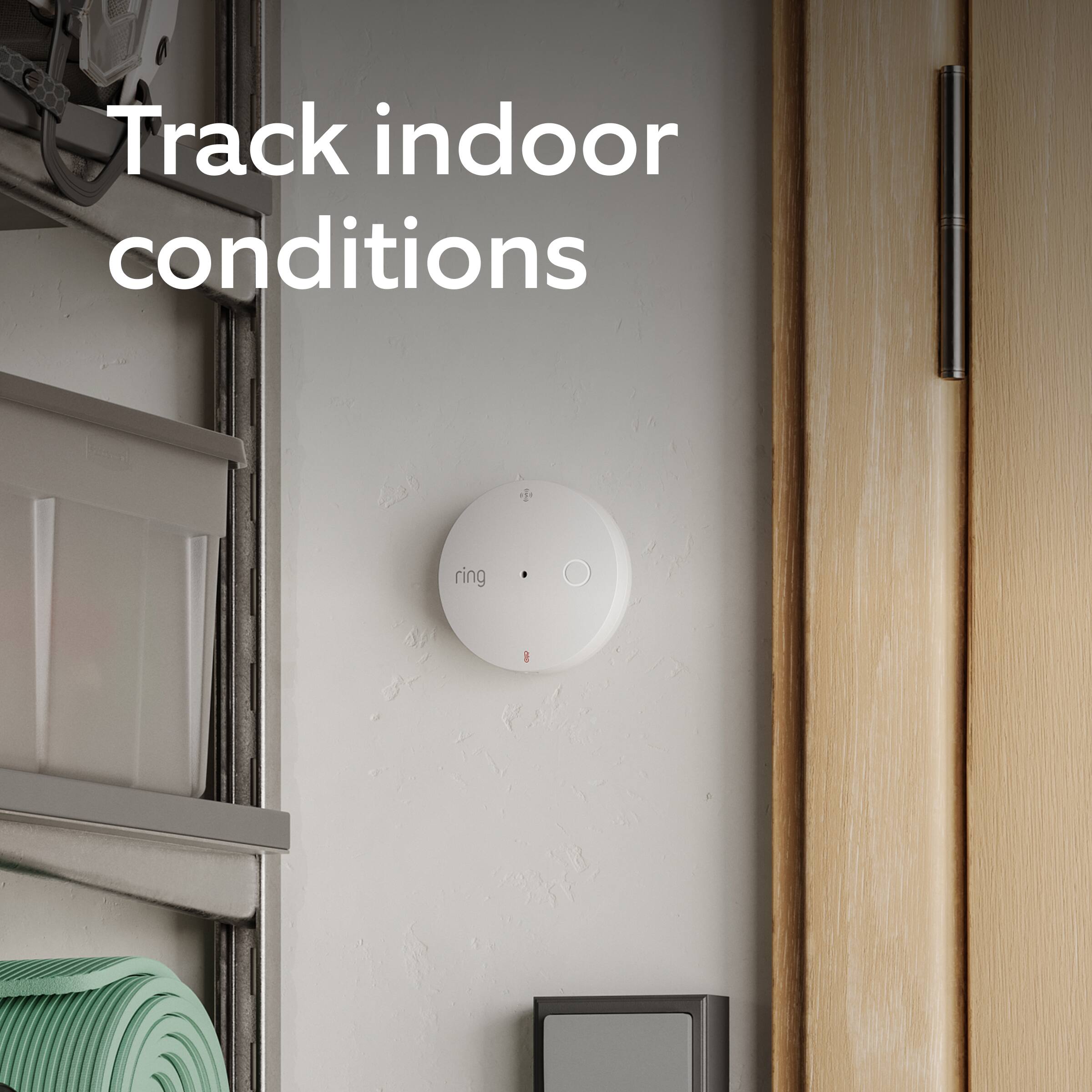 Track indoor conditions