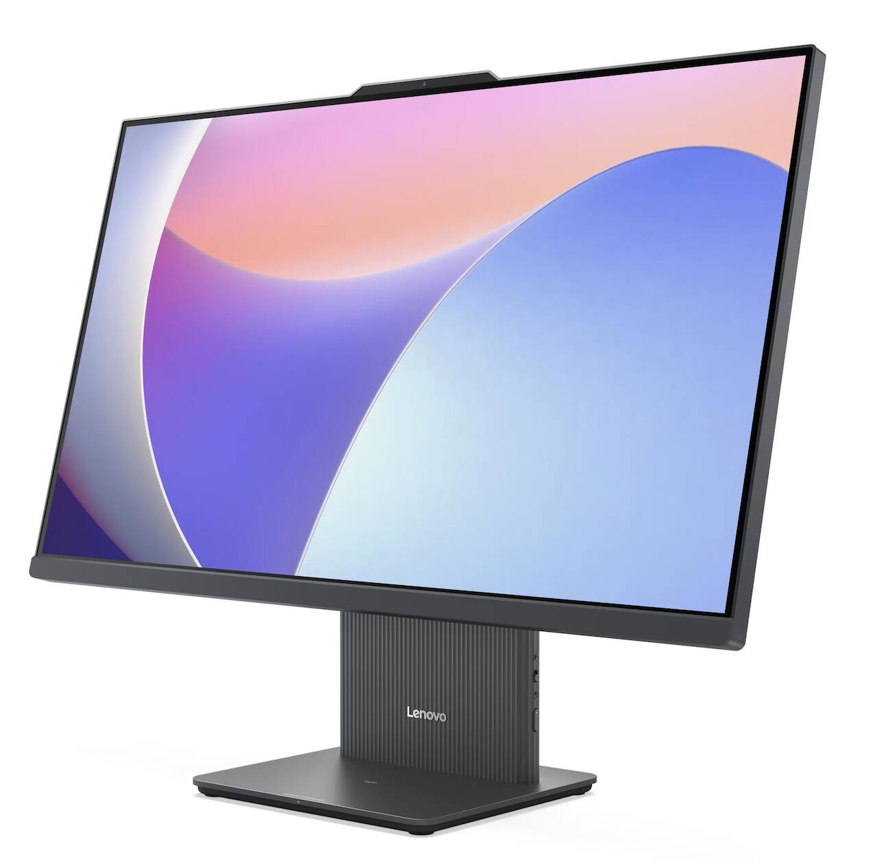 Alt View 3. Lenovo - Lenovo IdeaCentre All-in-One 27 FHD (Intel i7-13620H, 32GB DDR5, 1TB SSD, Intel UHD, Win 11 Home) w/USB Hub - Luna Grey.