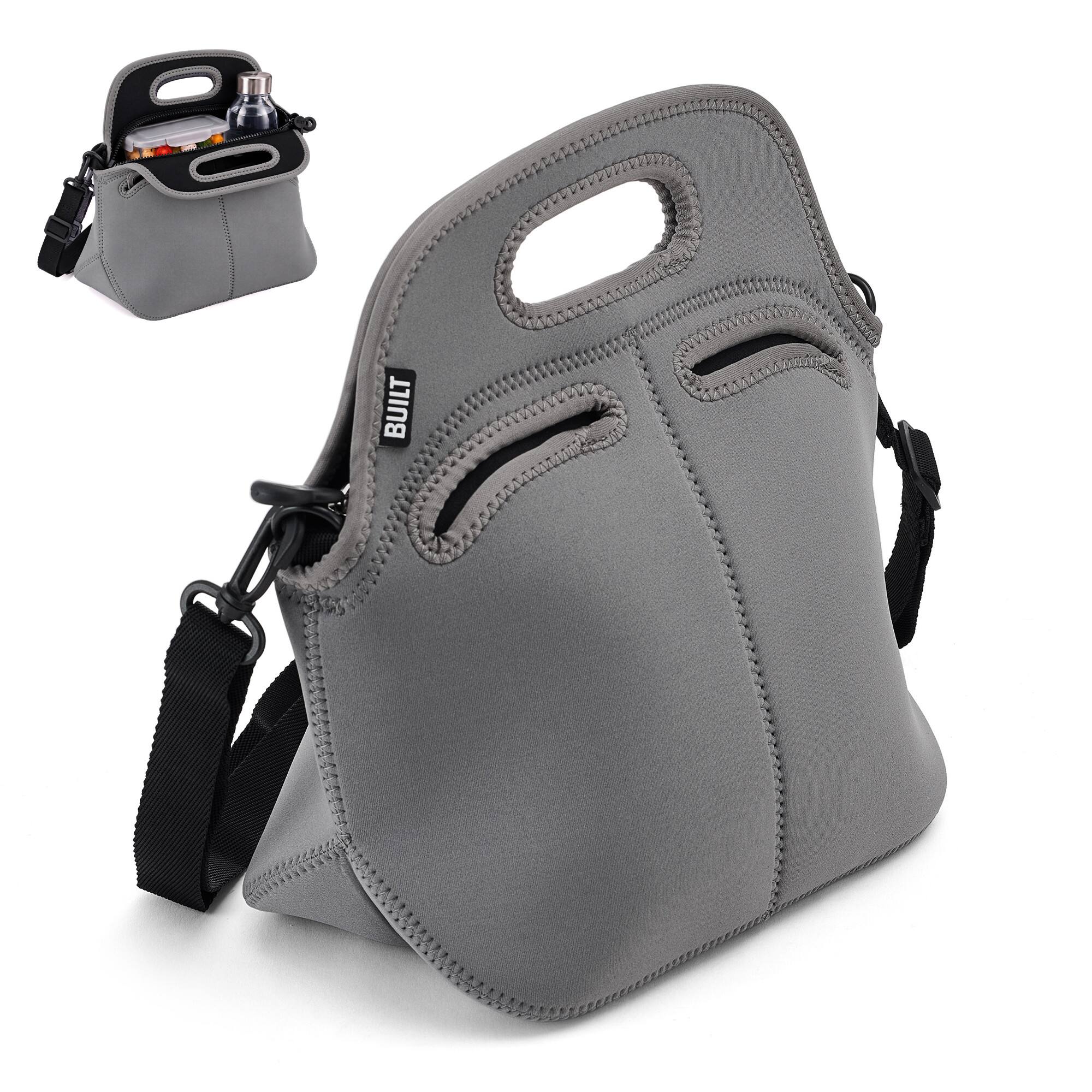 Built - Harvest Lunch Bag 6-Can Insulated Lunch Bag - Gray