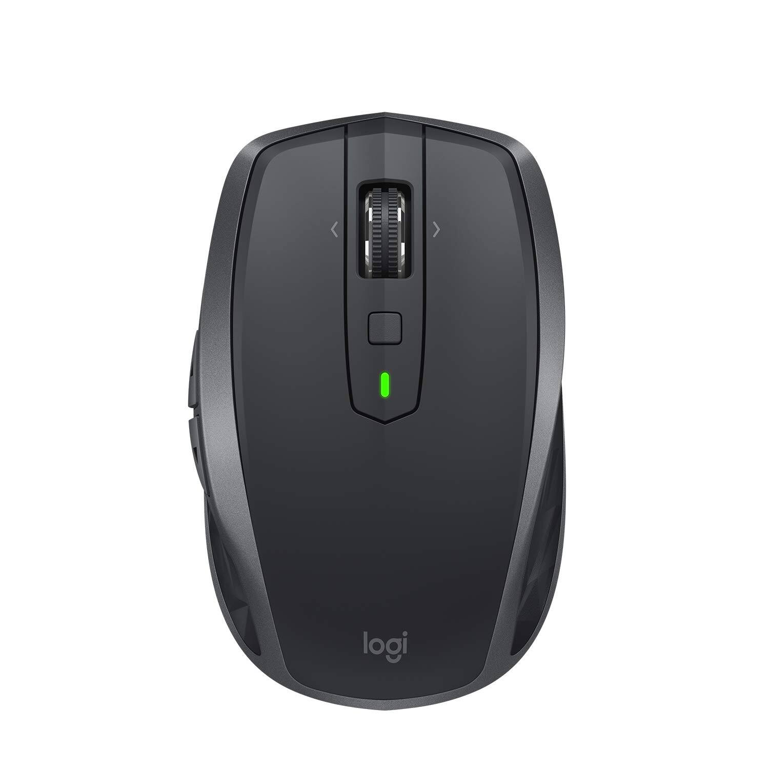 Front. Logitech - Logitech MX Anywhere 2S Wireless Mouse - Graphite - Graphite.