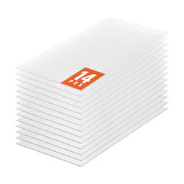 VEVOR - 14 Pack Polycarbonate Greenhouse Panels, 2' X 4' X 0.16'' Roof Panels Sheets, Waterproof UV Protected Corrugated Plastic - White Transparent