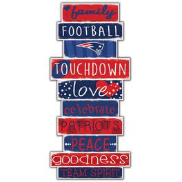 Fan Creations - 5'' x 24'' Celebrations Stack Sign - Multicolor