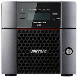 Buffalo - TeraStation WS5220DN 2-Bay Windows Server IoT 2025 Desktop NAS 8TB (2x4TB) HDD Included TAA Compliant - Intel - Unknown