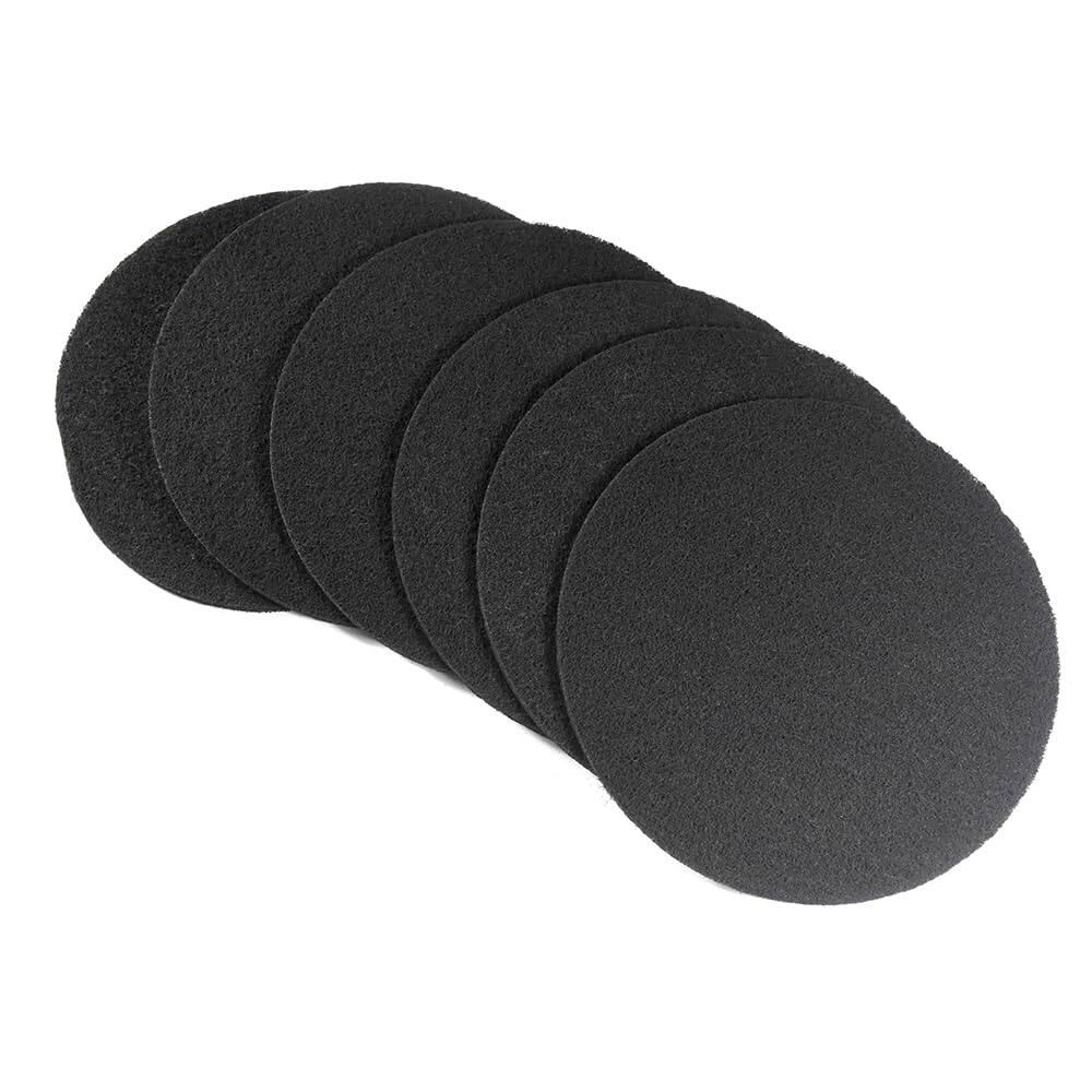 Alt View 4. HQRP - 6-Pack 6.7 in Round Charcoal Compost Bin Filters - Odor Absorbing Inserts for Countertop Pails.