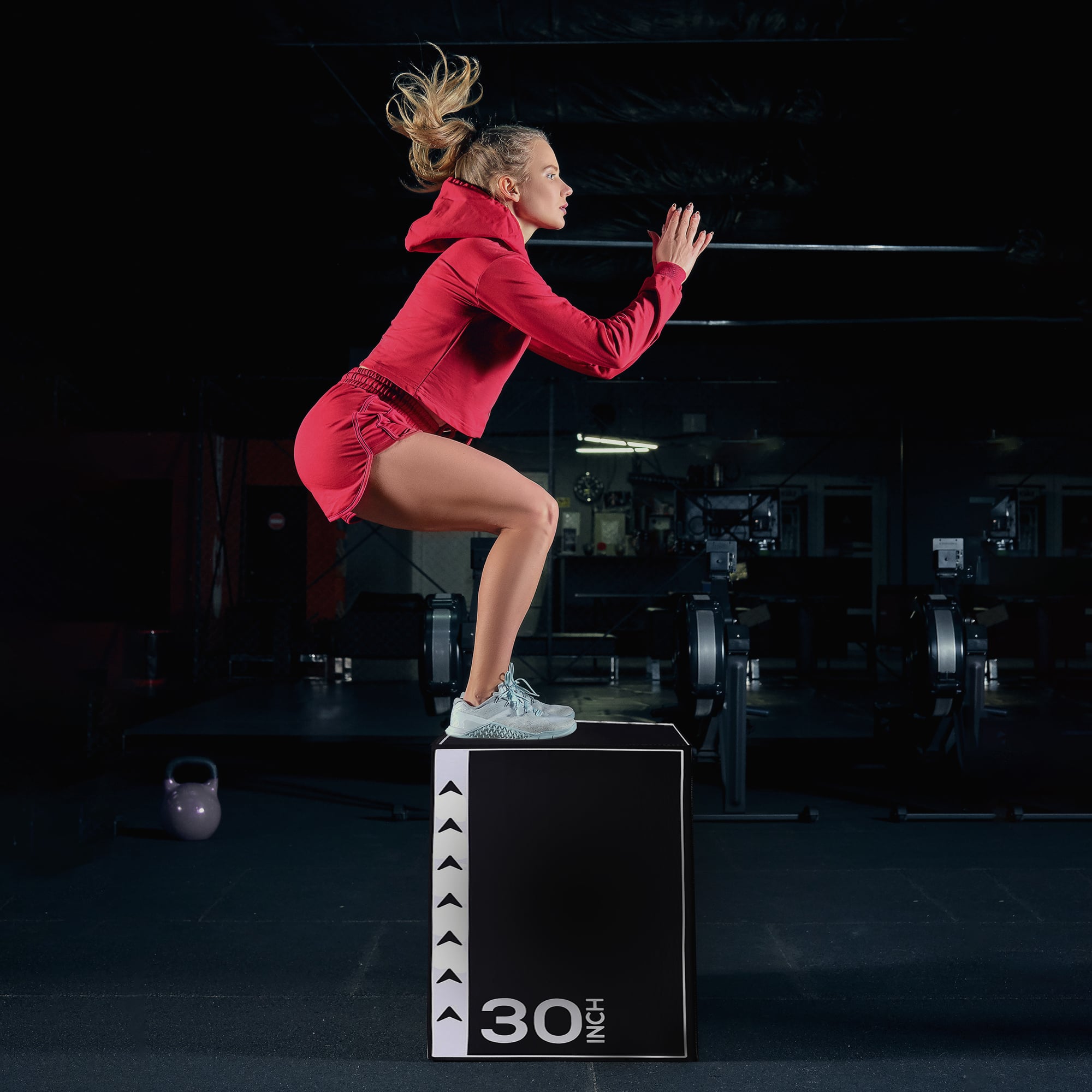 BalanceFrom Fitness 60 Pound Versatile 3 in 1 Plyometric Jumping