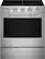 Front. KitchenAid - 5.0 Cu. Ft. Slide-in Gas Range with Convection Cooking Modes - Fingerprint Resistant Stainless Steel.
