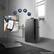 Angle. De'Longhi - 14,000 BTU Smart Portable Air Conditioner with 14,000 BTU Heater - Dark Gray.