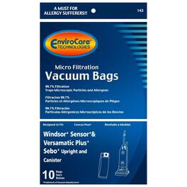EnviroCare - 20 Pack Vacuum Bags Part #143