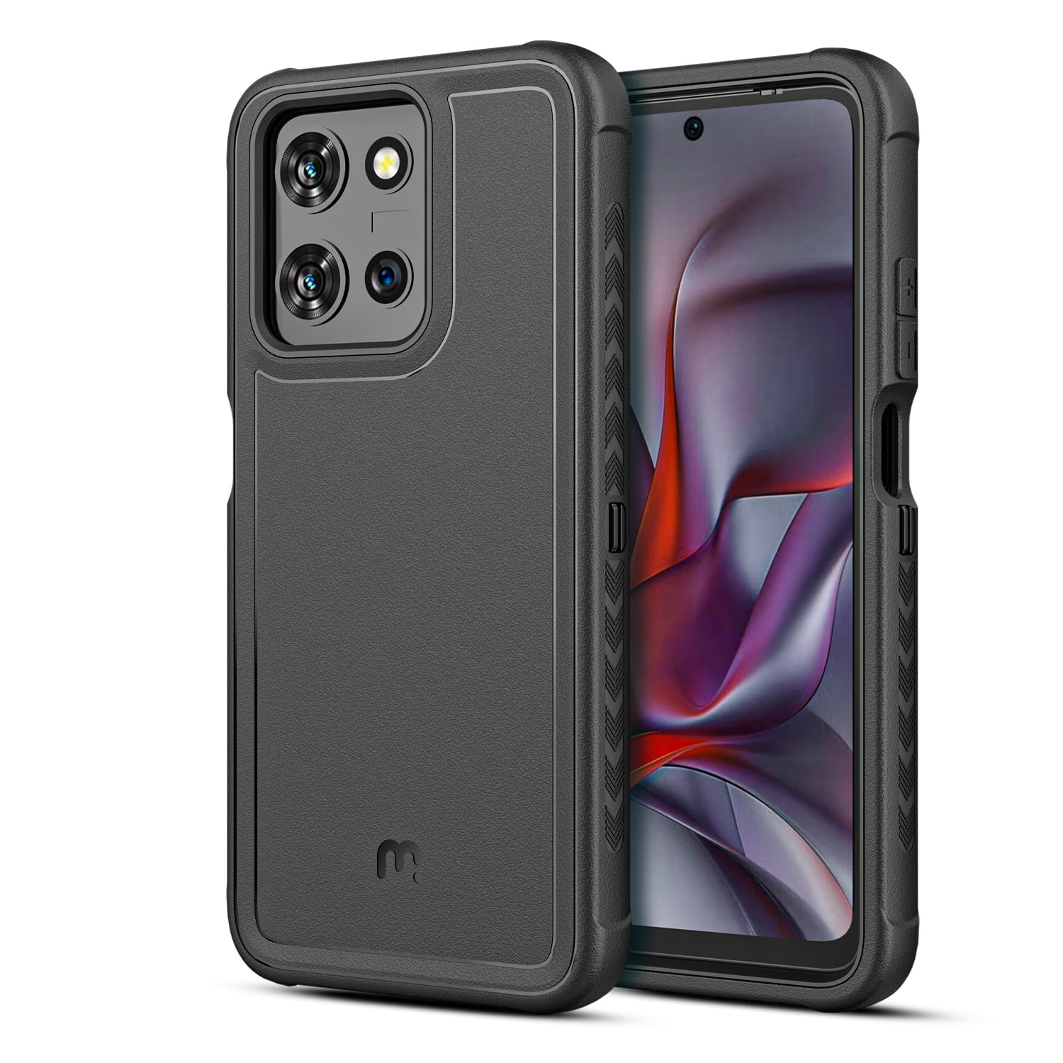 Mybat Pro - Maverick Series Rogue Edition Case for Motorola Moto G 5G (2026)/(2025)/ Moto G Play (2026) - Black