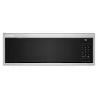 KitchenAid - 1.1 Cu. Ft. Low Profile Over-the-Range Smart Microwave with Sensor Cooking and Dual Fan Ventilation - Stainless Steel Fingerprint Resistant - Front_Zoom