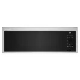 KitchenAid - 1.1 Cu. Ft. Low Profile Over-the-Range Smart Microwave with Sensor Cooking and Dual Fan Ventilation - Stainless Steel Fingerprint Resistant