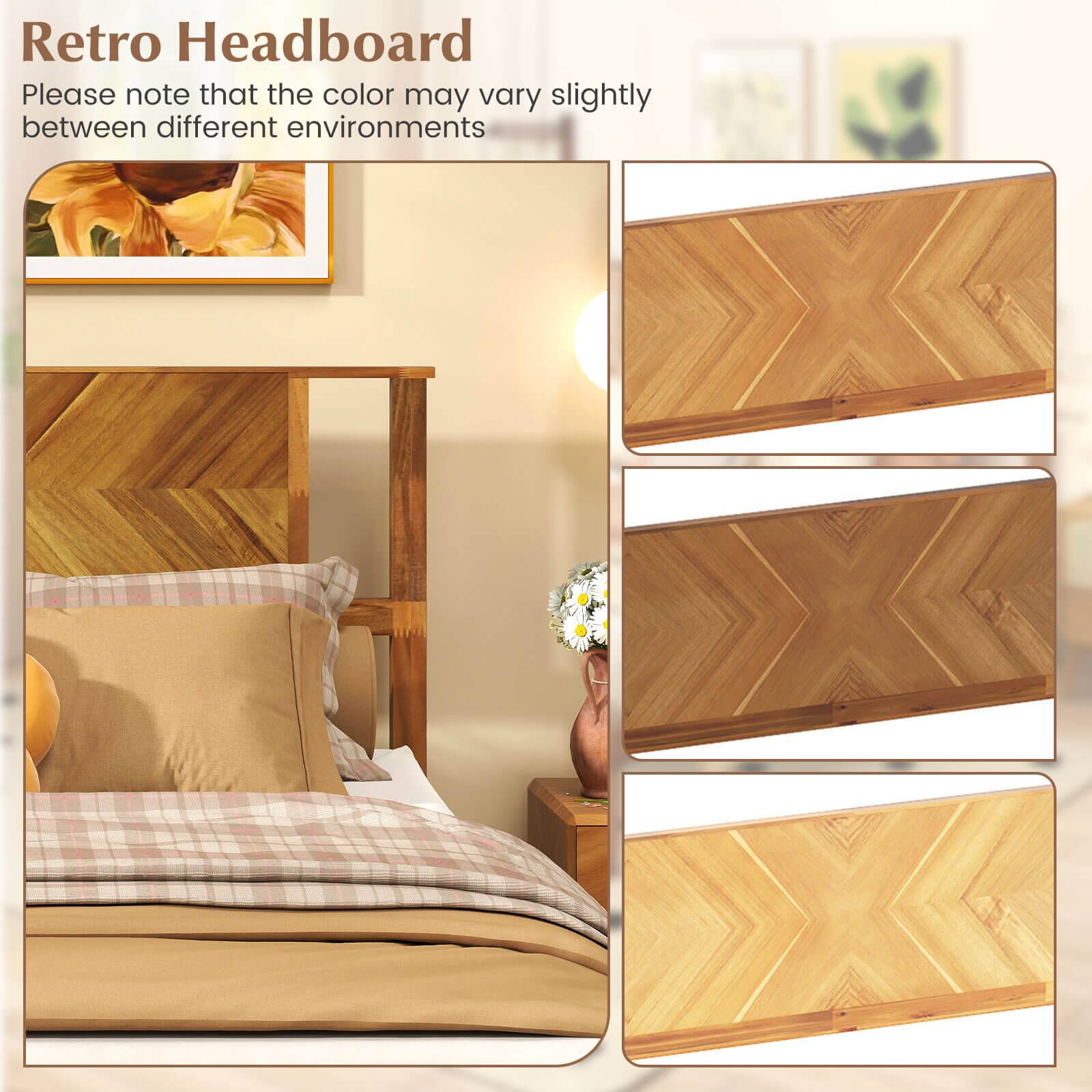Retro Headboard

Please note that the color may vary slightly between different environments.