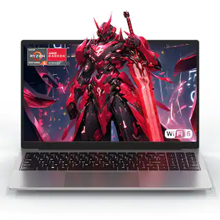 ACEMAGIC - LX15Pro - 15.6" Gaming Laptop - AMD Ryzen 5 7430U(6C/12T) - Radeon RX Vega 8 Graphics -16GB memory - 512GB NVMe SSD - Gray
