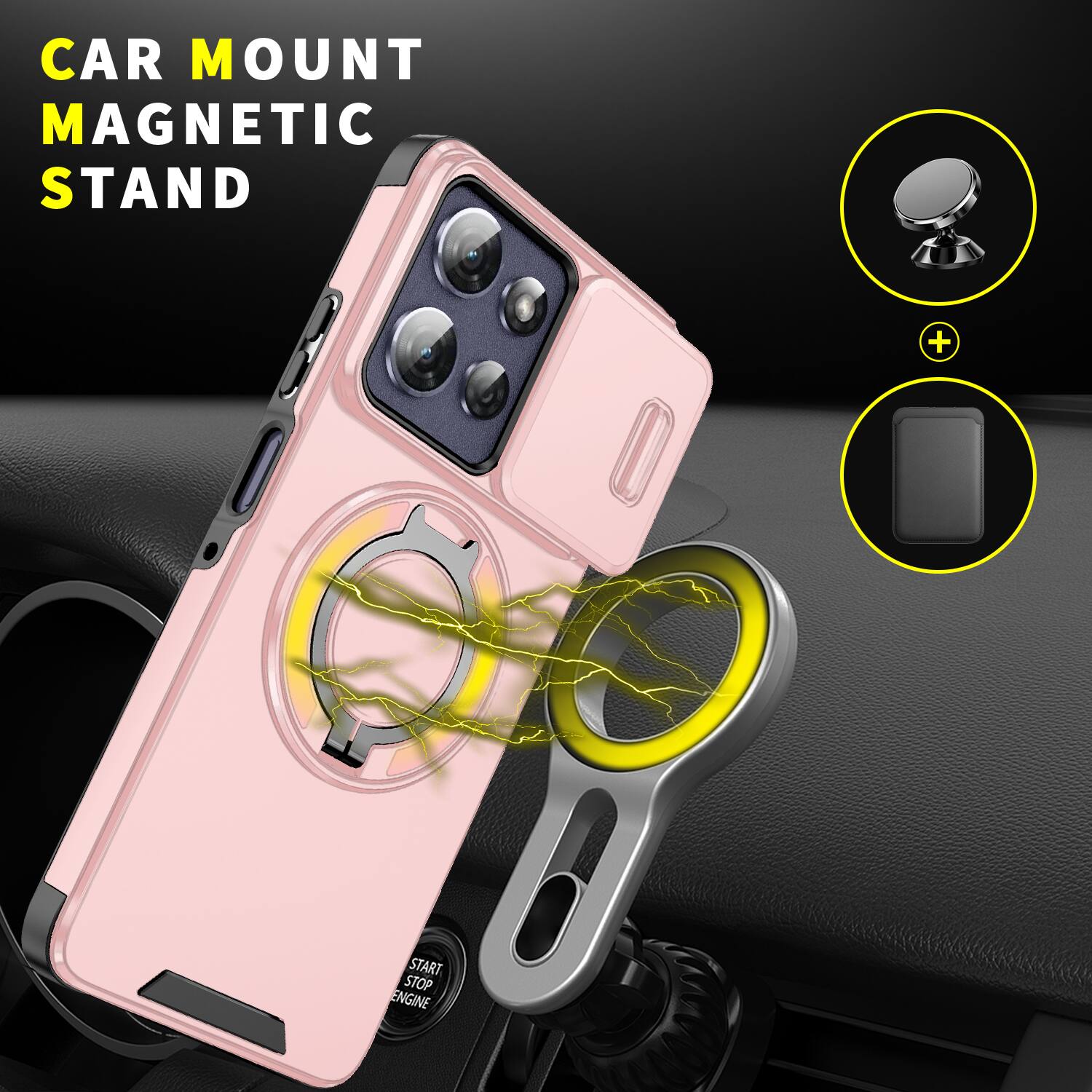 CAR MOUNT MAGNETIC STAND

START STOP ENGINE