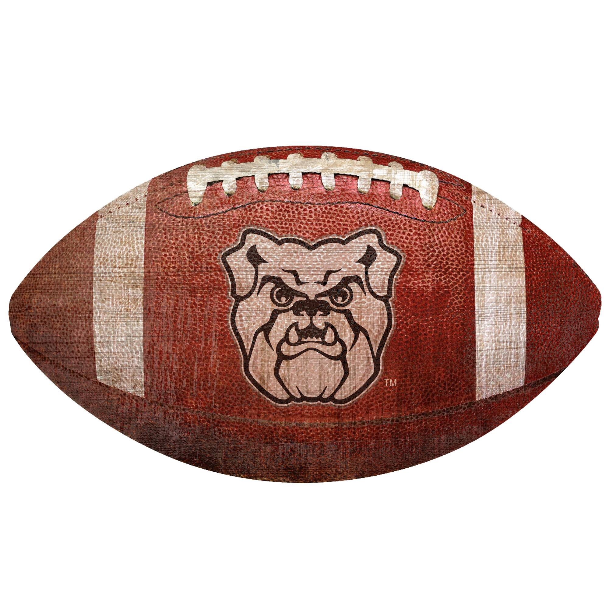 Butler Bulldogs 12'' Football Sign