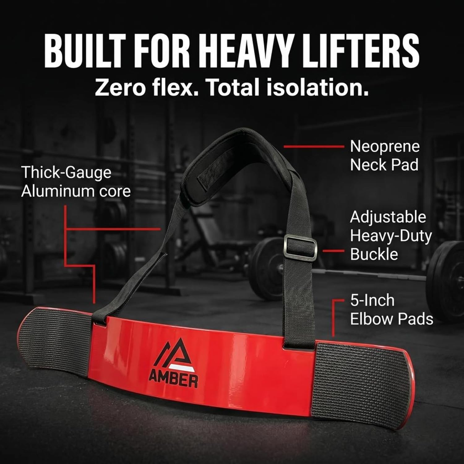 Amber Sporting Goods Arm Blaster for Biceps and Triceps Heavy Duty ...