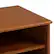 Alt View 9. Simpli Home - Draper SOLID HARDWOOD Mid Century Medium TV Media Stand in Teak Brown For TVs up to 65 inches - Teak Brown.
