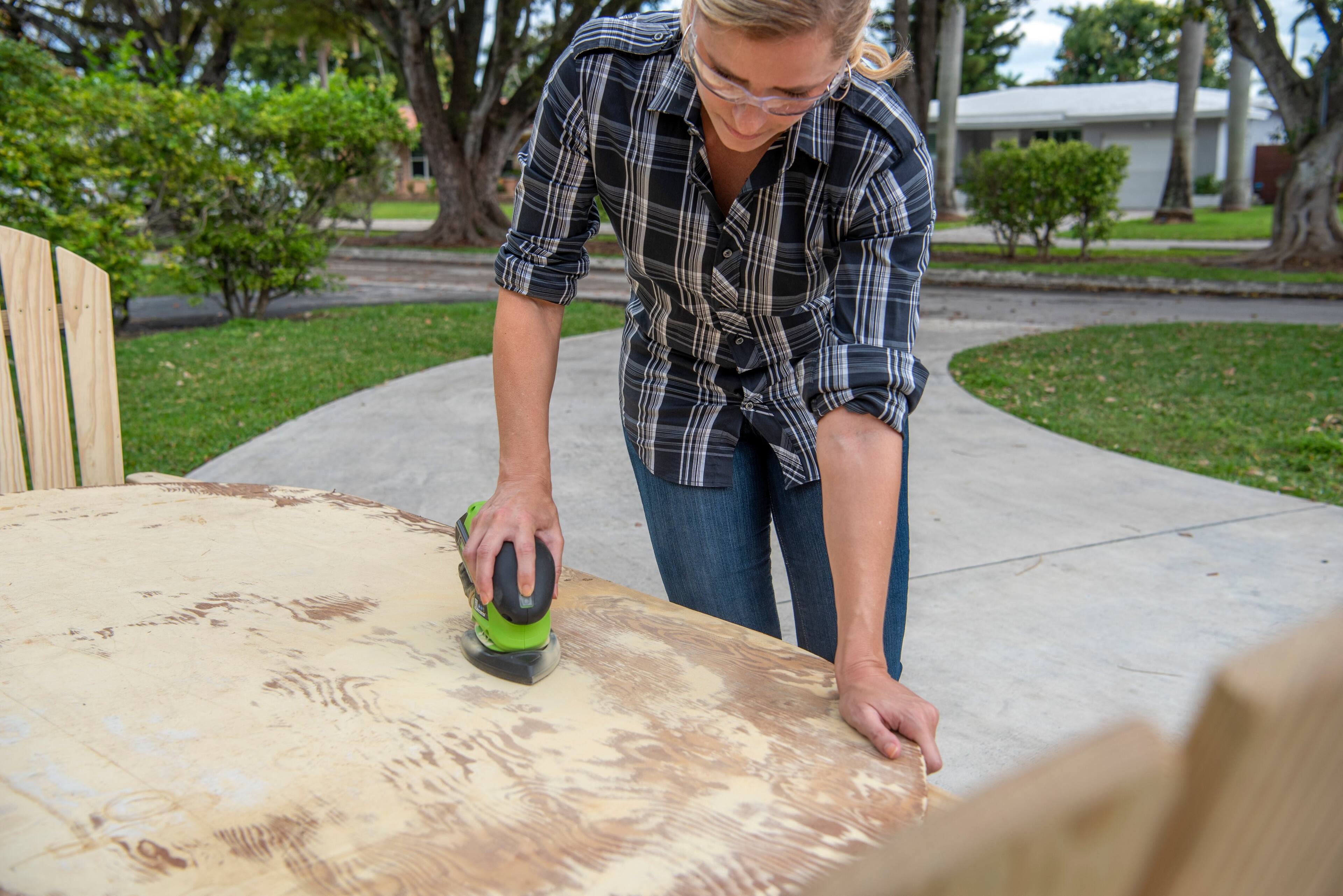 Alt View 27. Greenworks - 24-Volt Cordless Corner Finishing Sander (Battery and Charger Not Included) - Green.