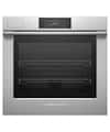 Fisher & Paykel - 30" 4.9 Cu. Ft. Single Oven w/Steam Assist, 6.8" Touchscreen, Self-Cleaning - Stainless Steel
