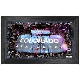 Highland Mint - Colorado Avalanche 2024-2025 Signature Rink Print - Multicolor