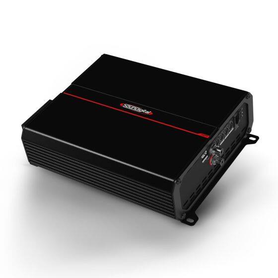 Left. SounDigital - Soundigital 5000.1 EVOX2  1 OHM 5000 Watt RMS 1 Channel Amplifier - Black.