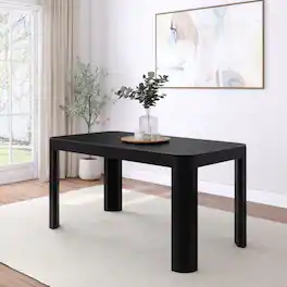 Plank+Beam - Contour Dining Table (60in / 1524mm) - Black