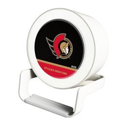 Keyscaper - Ottawa Senators Night Light Wireless Charger And Bluetooth Speaker - Multicolor