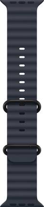 Apple - 49mm Ocean Band - Black Titanium Finish - Navy
