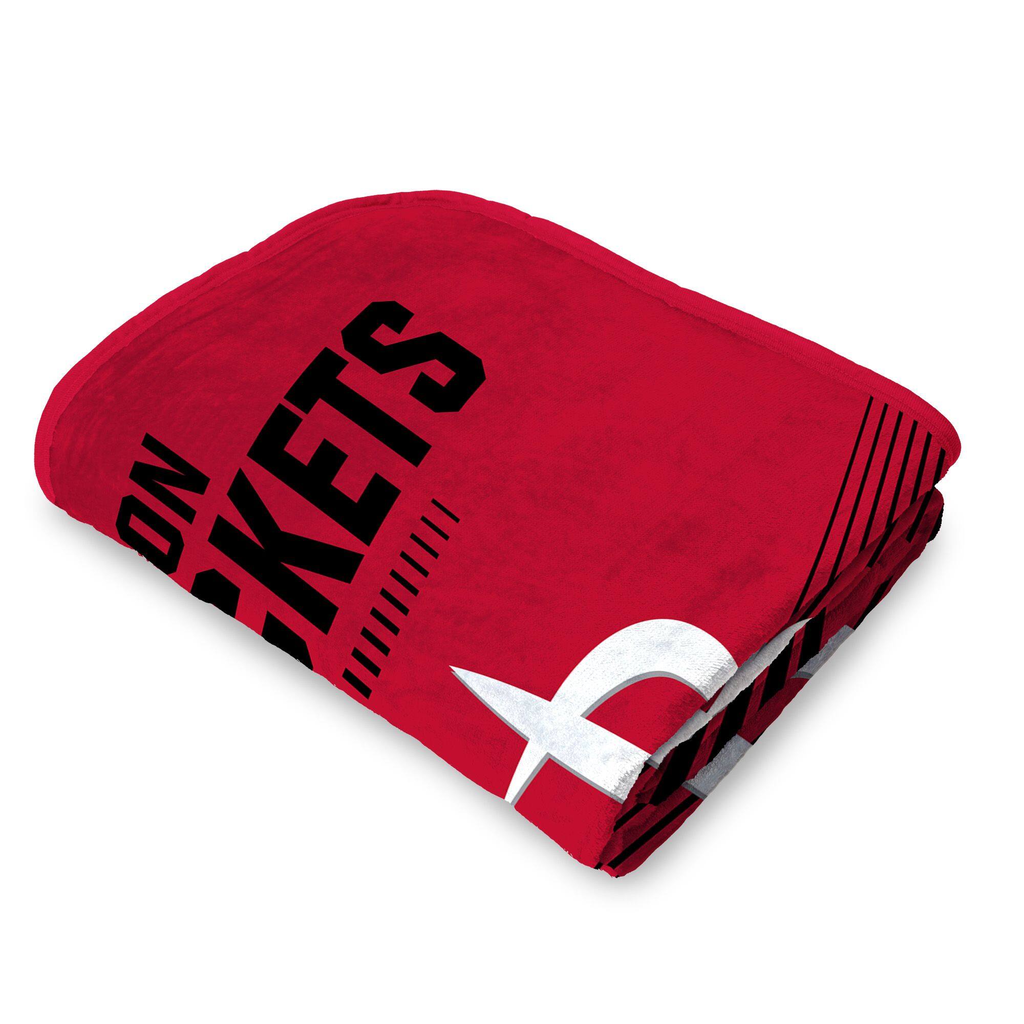 Back. Sweet Home Collection - NBA Houston Rockets 60" x 80" Raschel Throw Blanket - Red.