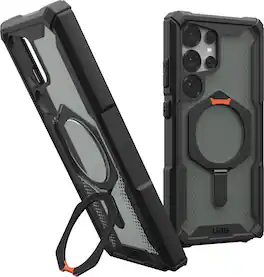 UAG - Plasma XTE w/Magnet for Galaxy S25 Ultra - Black/Orange