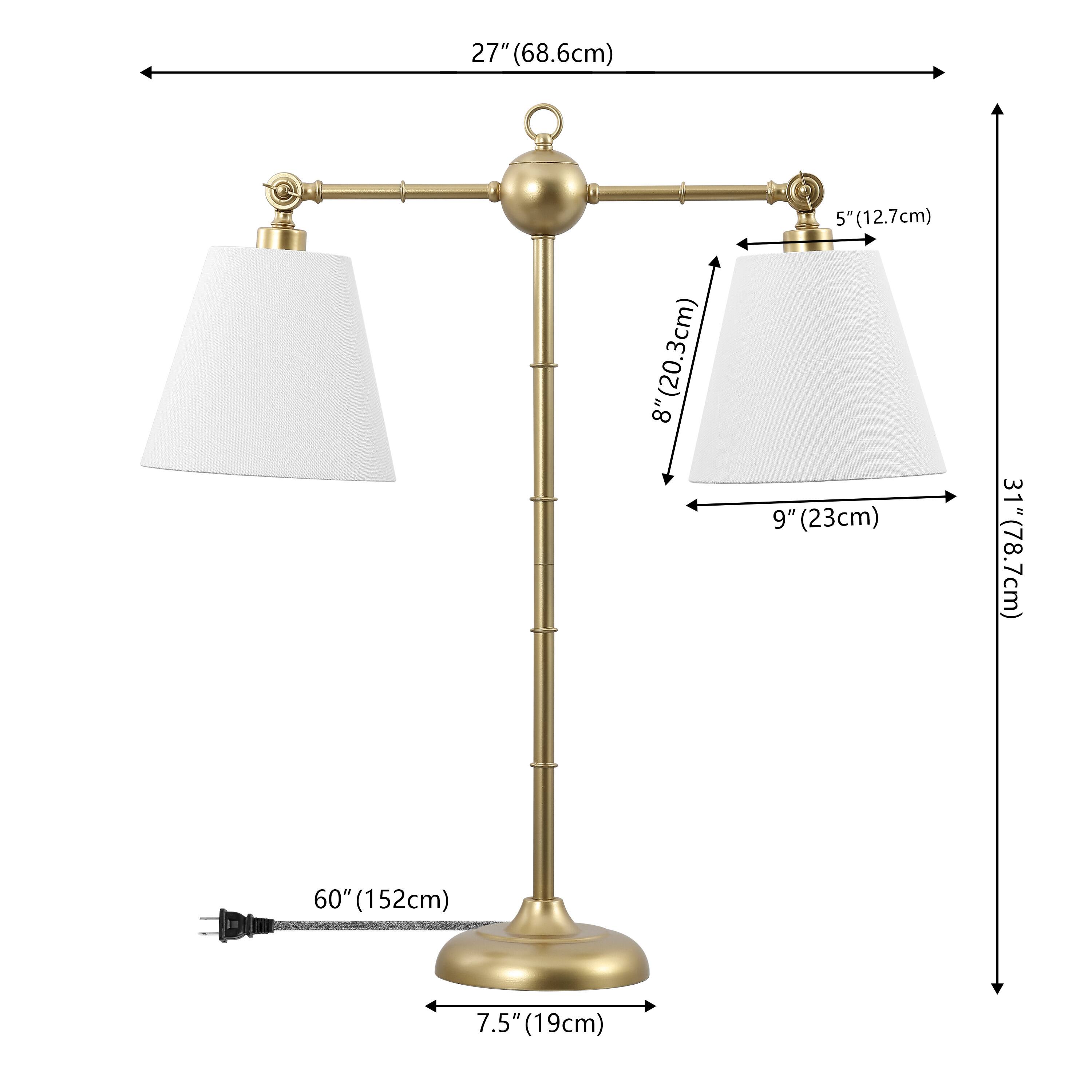 27" (68.6cm)  
8" (20.3cm)  
5" (12.7cm)  
9" (23cm)  
31" (78.7cm)  
60" (152cm)  
7.5" (19cm)