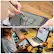 Alt View 4. Unique Bargains - 5pcs 2 in 1 Phone Touch Screen Pen Resistive Stylus Pen Aluminum Alloy with Resistance Capacitive Tips Universal - Black.