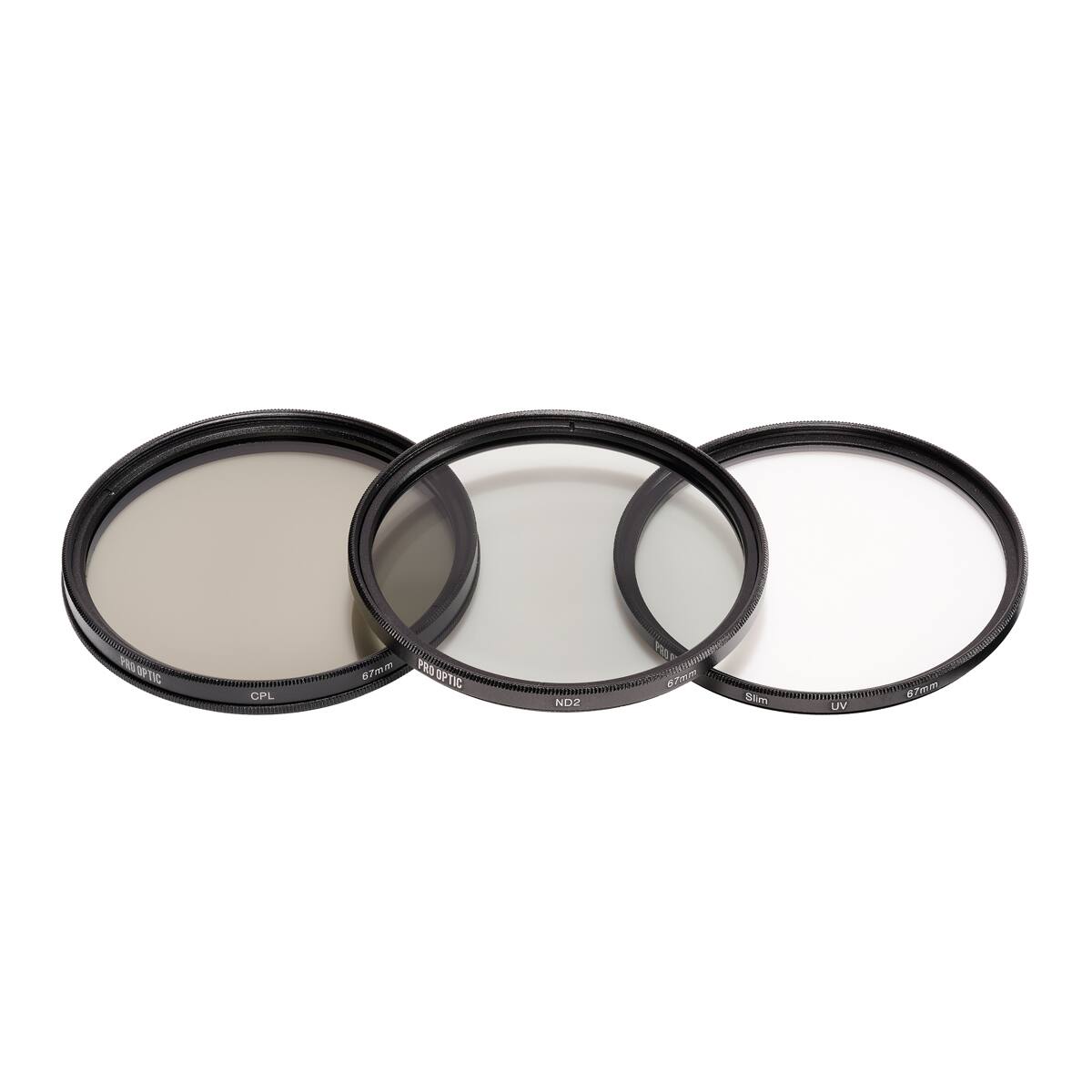 00 CPL 67mm PRO OPTIC ND2 6m Sim LV 8.7mm