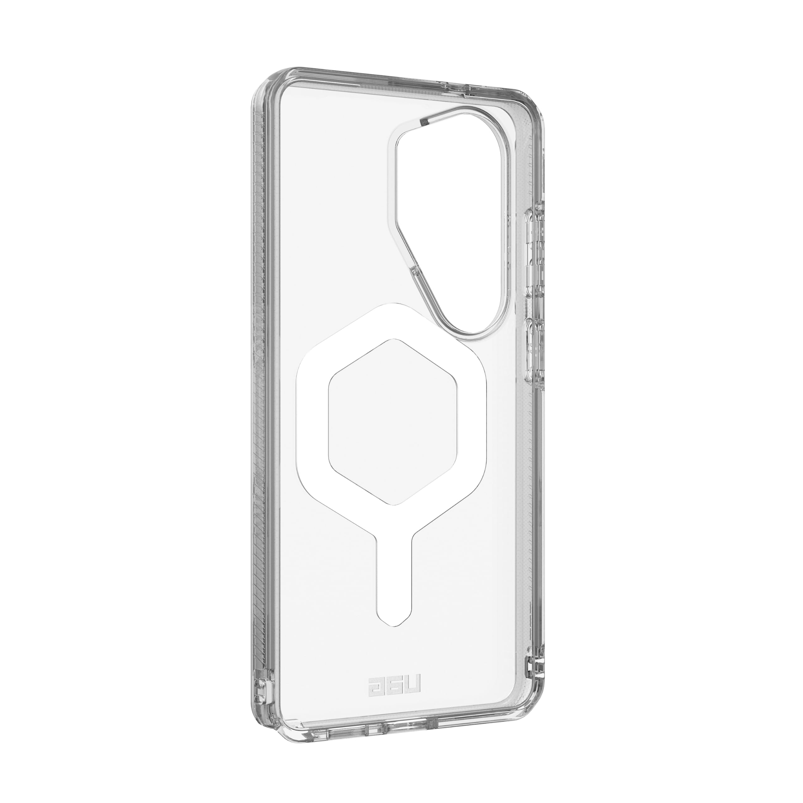 Alt View 7. UAG - Samsung Galaxy S26 Ultra Case with Magnetic Charging, Anti-Yellowing, Air-Soft Corners, Clean Design Protective Cover - Ice/Silver.