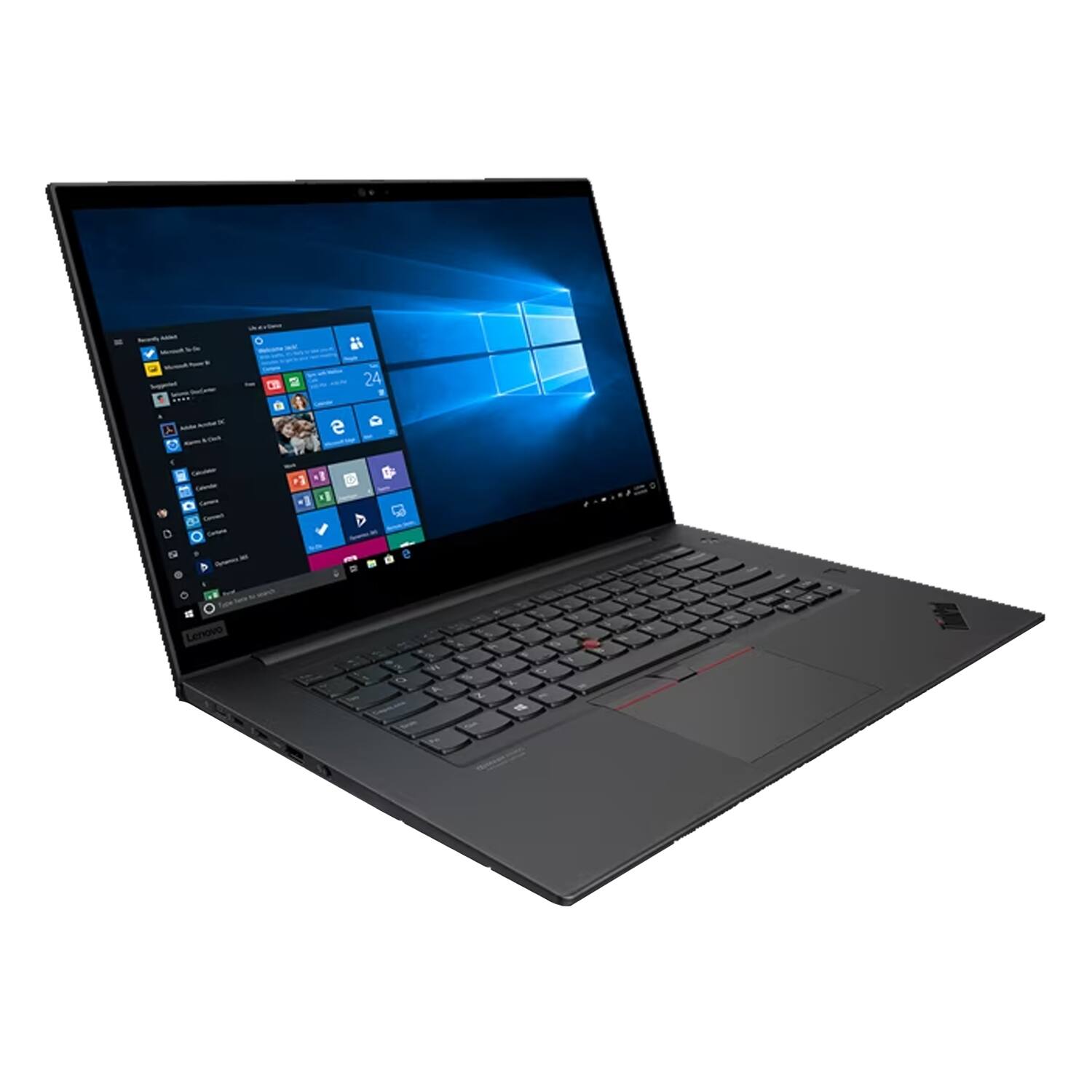 Alt View 1. Lenovo - Thinkpad P1 G3 15.6" Laptop Intel Core i7-10850H 32GB Ram 1TB SSD Windows 11 Pro - Black.