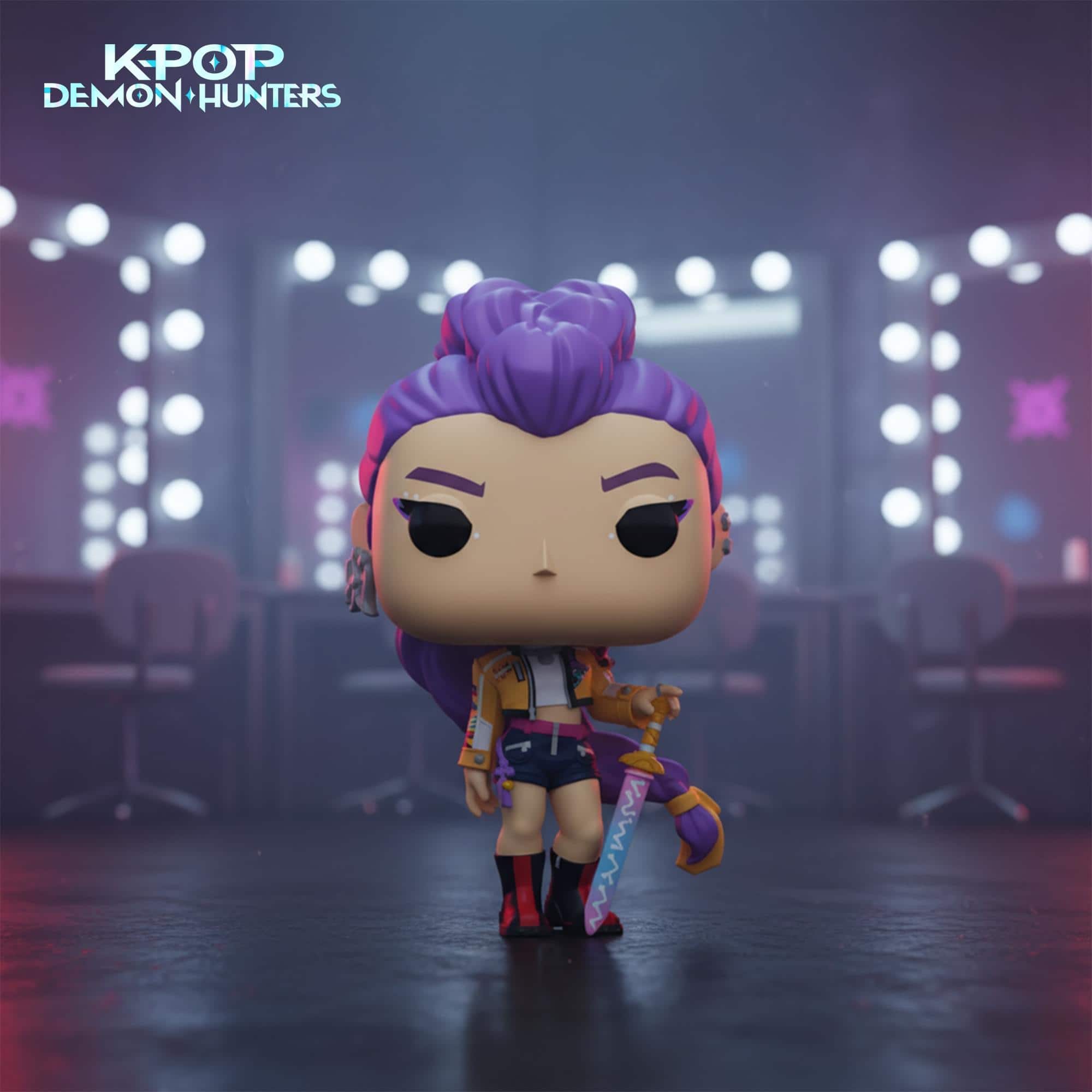 Funko K Pop Demon Hunters: Rumi Purple - Best Buy Funko K Pop Demon Hunters: Rumi Purple - Best Buy