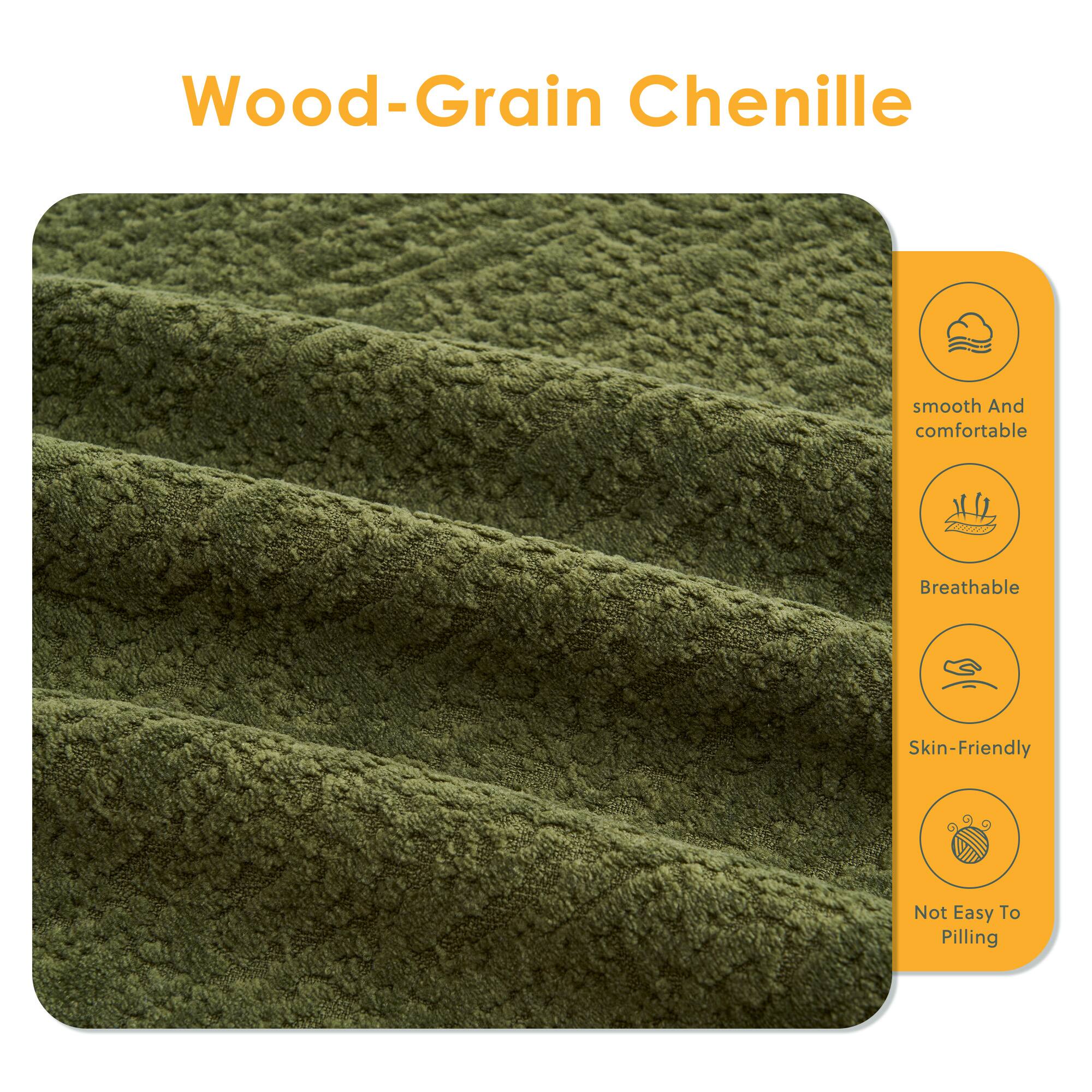 Wood-Grain Chenille

- smooth And comfortable
- Breathable
- Skin-Friendly
- Not Easy To Pilling