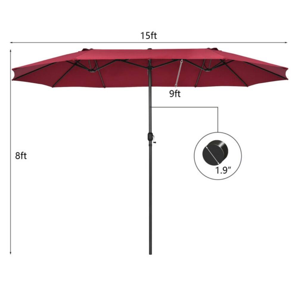15ft, 9ft, 8ft, 1.9"