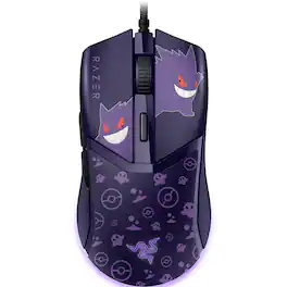 Razer - Cobra Lightweight Optical Gaming Mouse with Chroma RGB Lighting - Wired - Pokémon Gengar Edition