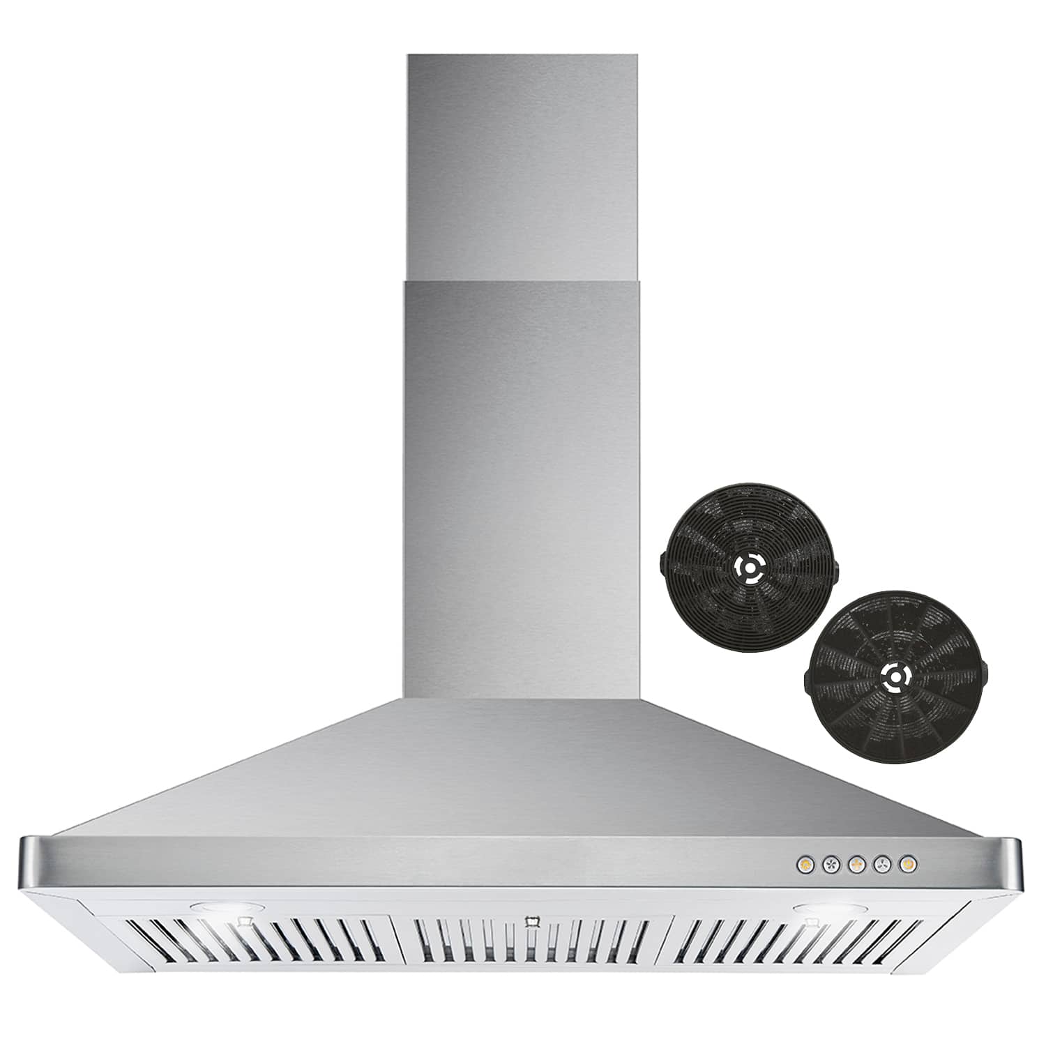 COSMO - 36 inches - Convertible - Wall Range Hood - Stainless Steel