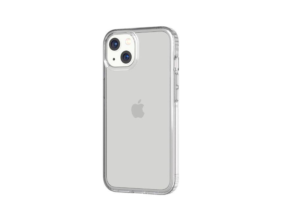 Front. Tech21 - Tech 21 EvoClear  Multi - Drop Phone Protection For iPhone 13 I Color: Clear Case - Clear.