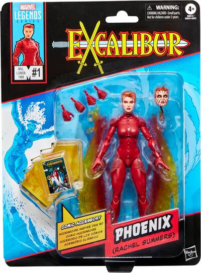 Hasbro Marvel Legends Series Phoenix (Rachel Summers), Excalibur Hasbro Marvel Legends Series Phoenix (Rachel Summers), Excalibur
