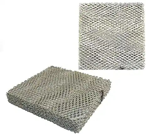 Front. HQRP - 2-Pack Humidifier Water Panel Pads for Lennox Healthy Climate X2660 - HCWB2-12 HCWB3-12.